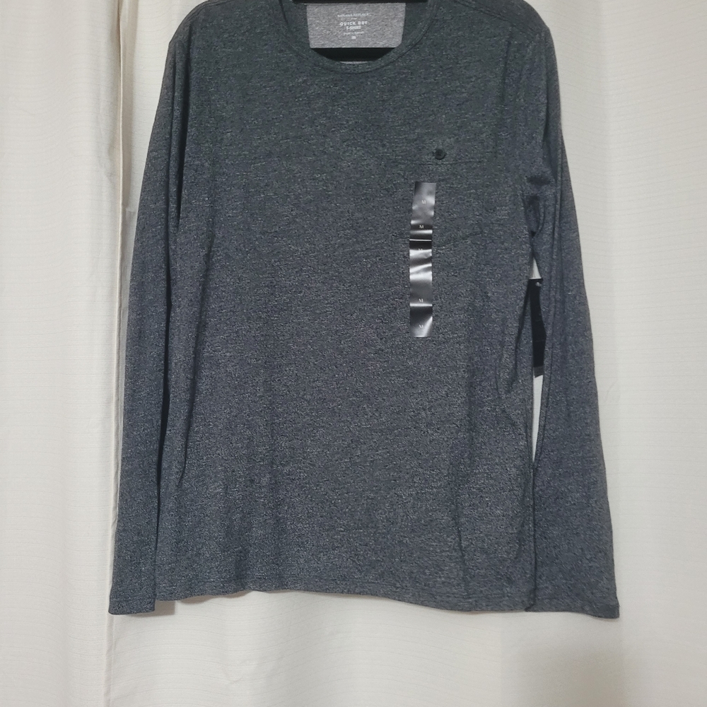 Mens Banana Republic Quick Dry Long Sleeve Shirt